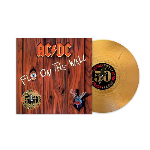 AC/DC - Fly On The Wall (Gold coloured vinyl) - 50th anniversary (LP)