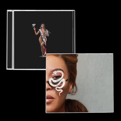 Beyonce - Cowboy Carter - Back Cover #2 (Snake face) (CD)