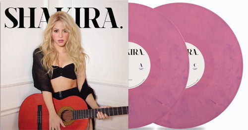 Shakira - Shakira. (Translucent pink vinyl) - 10th anniversary - 2LP (LP)