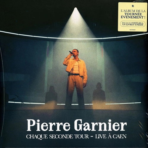 Pierre Garnier - Chaque Seconde Tour - Live À Caen (LP)