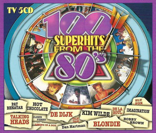 Various - 100 Superhits From The 80's (CD)