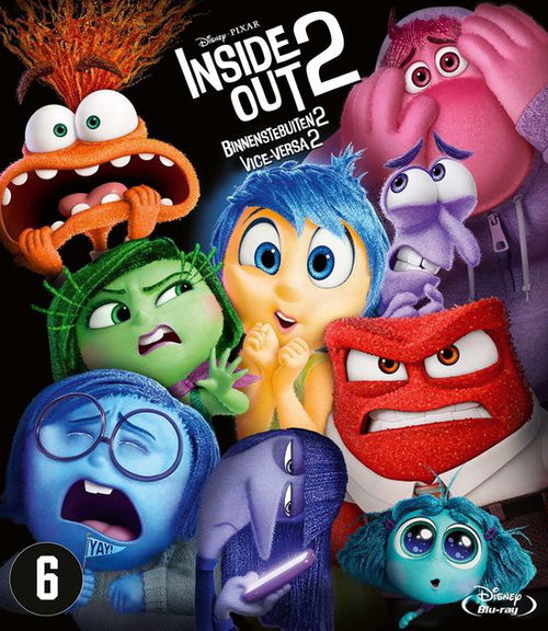 Animation - Inside Out 2 (Binnenstebuiten 2) (Bluray)