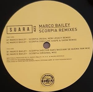 Marco Bailey - Scorpia Remixes -Black Vinyl- Bonzai (MV)