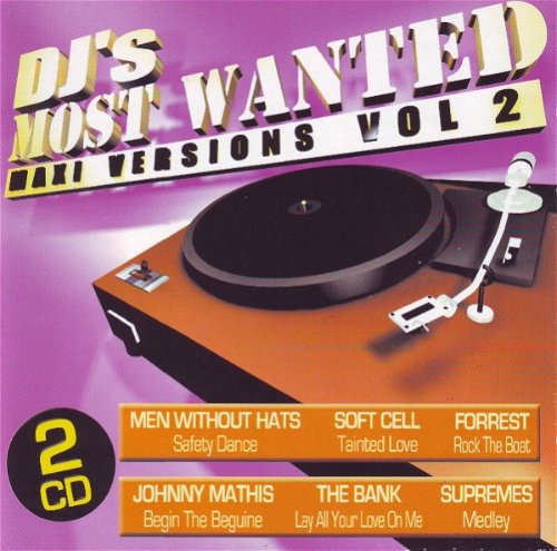 Various - DJ's Most Wanted Maxi Versions Vol 2 (CD)