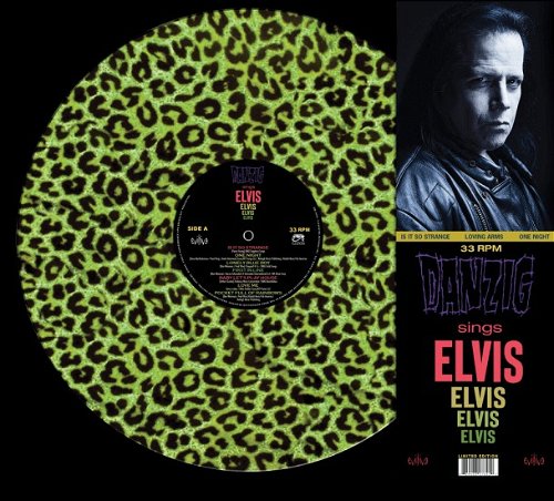 Danzig - Sings Elvis (Green leopard coloured vinyl) - Picture disc (LP)