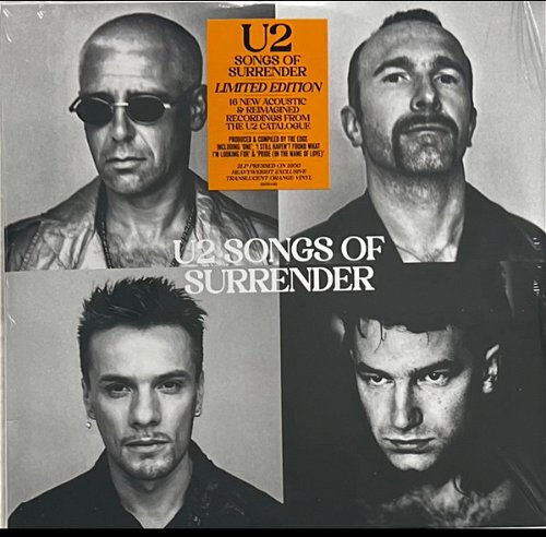 U2 - Songs Of Surrender (Translucent Orange Vinyl) - 2LP (LP)