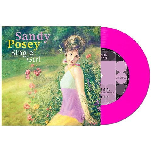 Sandy Posey - Single Girl / I Will Follow Him (Pink Vinyl) (SV)