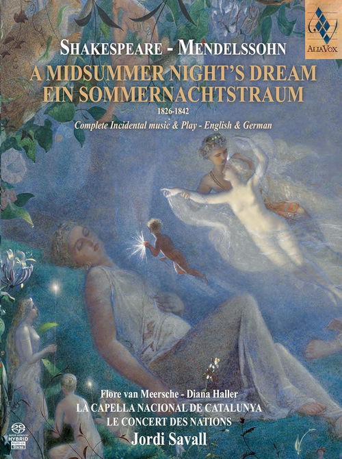 Jordi Savall / Le Concert Des Nations - Mendelssohn - A Midsummer Night's Dream - 2 disks (CD)