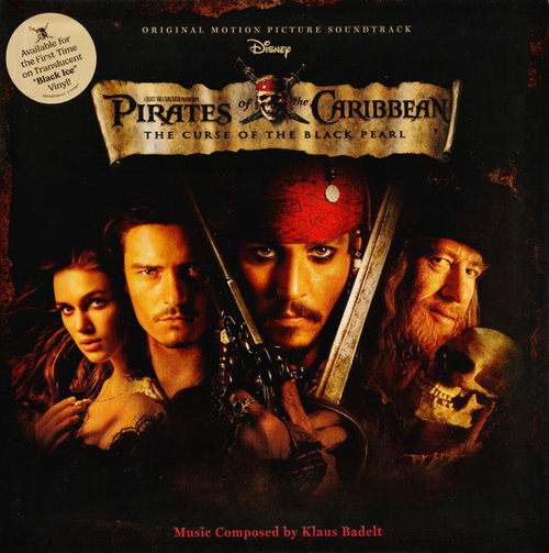 OST - Pirates Of The Caribbean: The Curse Of The Black Pearl (Black Ice Vinyl) (LP)