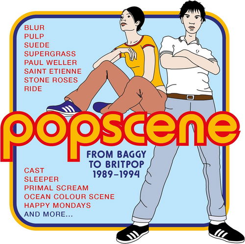 Various - Popscene: From Baggy To Britpop 1989-1994 (4CD Box set)