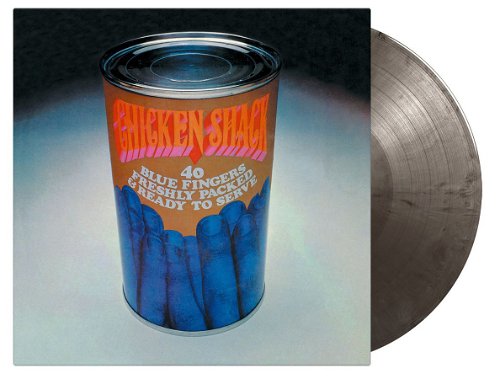 Chicken Shack - 40 Blue Fingers Freshly Packed And Ready To Serve (Silver & black marbled vinyl) (LP)