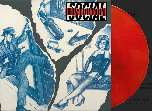 Social Distortion - Social Distortion (Red marbled vinyl) (LP)