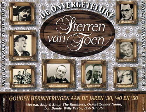 Various - De Onvergetelijke Sterren Van Toen (CD)