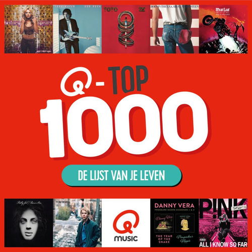 Various - Q Music Q-Top 1000 (De Lijst Van Je Leven) (LP)