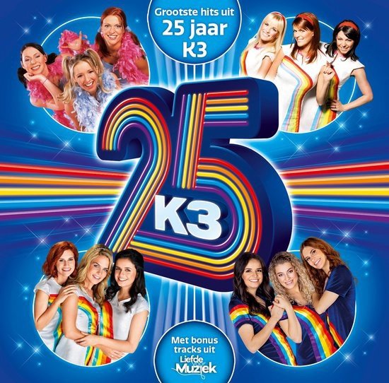 K3 - Grootste Hits Uit 25 Jaar K3 - 2CD (CD)