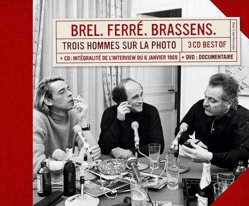 Brassens / Brel / Ferré - Trois Hommes Sur La Photo (CD)