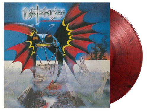 Blitzkrieg - A Time Of Changes (Translucent red & black mixed vinyl) (LP)