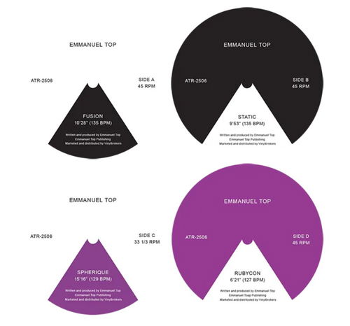 Emmanuel Top - Fusion / Static / Spherique / Rubycon - 2X12" (MV)