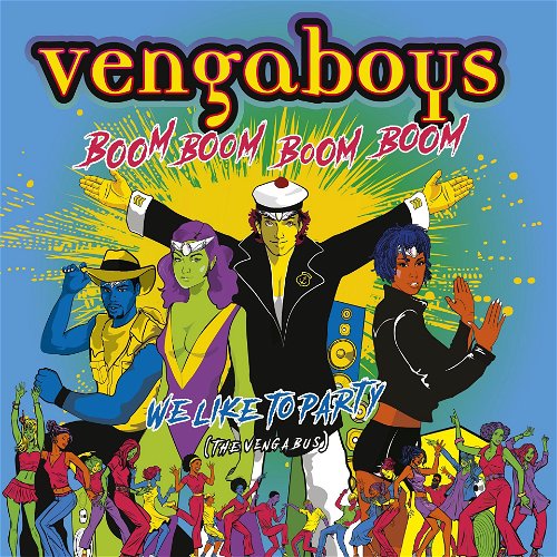 Vengaboys - Boom Boom Boom Boom / We like To Party (Red transparent vinyl) RSD24 (SV)