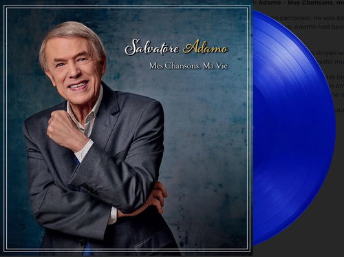 Salvatore Adamo - Mes Chansons Ma Vie (Blue Vinyl) (LP)