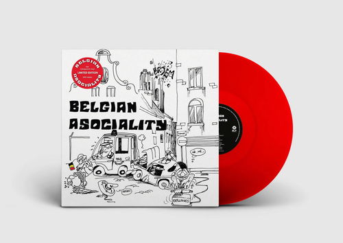 Belgian Asociality - Belgian Asociality (Red Transparent Vinyl) (LP)