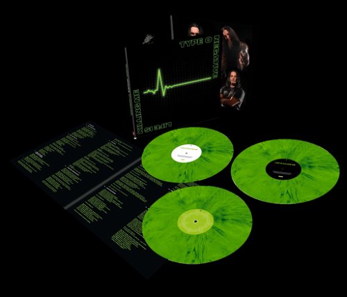 Type O Negative - Life Is Killing Me (Green & Black Vinyl) - 3LP (LP)