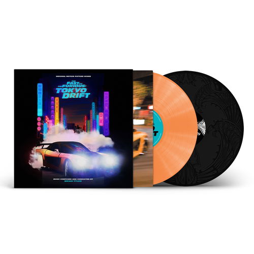 OST / Brian Tyler - Fast & Furious: Tokyo Drift (Orange & black vinyl) - 2LP - RSD22 Drop 2 (LP)