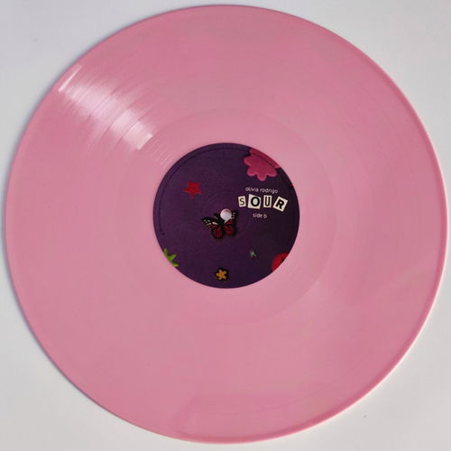 Olivia Rodrigo Sour Indie Retail Exclusive LP Vinyl Baby Pink - SS22 - US