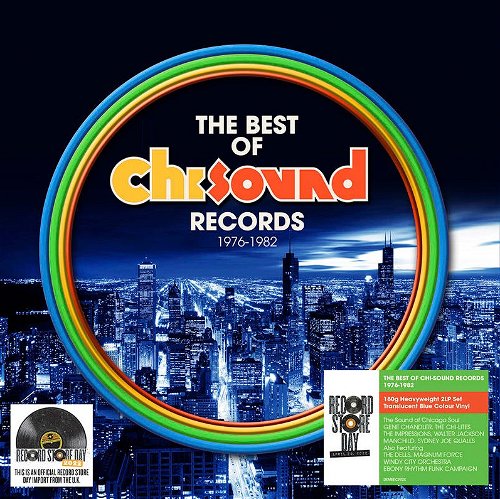 Various - The Best Of Chi-Sound Records 1976-1984 (Blue vinyl) - 2LP - Record Store Day/RSD22 (LP)
