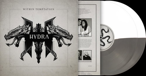 Within Temptation - Hydra (Half silver half white coloured vinyl) - 2LP (LP)