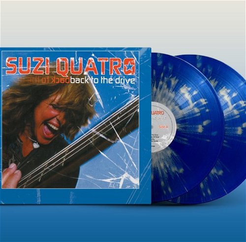 Suzi Quatro - Back To The Drive (Transparent blue & white splatter vinyl) - 2LP - RSD23 (LP)