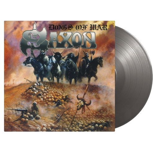 Saxon - Dogs Of War (Silver coloured vinyl) (LP)