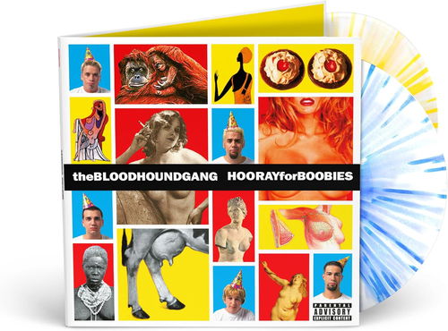 Bloodhound Gang - Hooray For Boobies (Splatter blue and yellow vinyl) - 25th anniversary - 2LP (LP)