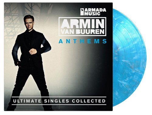Armin van Buuren - Anthems - Ultimate Singles Collected (Blue, black & white marbled vinyl) - 2LP (LP)