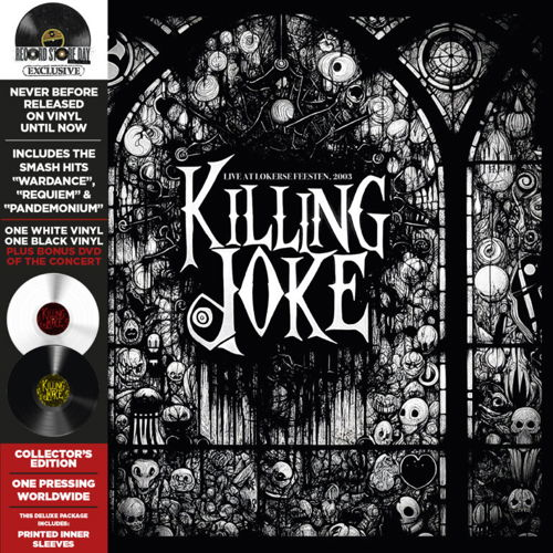 Killing Joke - Live At Lokerse Feesten 2003 (White and black vinyl) - 2LP RSD24 (LP)