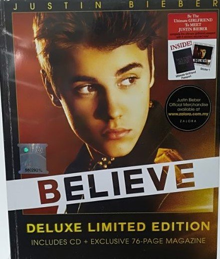 Justin Bieber - Believe -Deluxe Limited Editiion- (CD)
