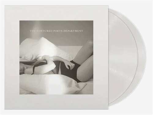 Taylor Swift - The Tortured Poets Department (Ghosted White Vinyl) - 2LP (LP)