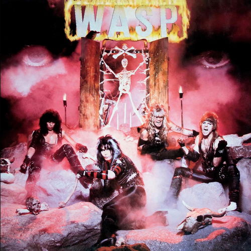 W.A.S.P. - W.A.S.P. (Red & black marble vinyl) - 40th anniversary (LP)