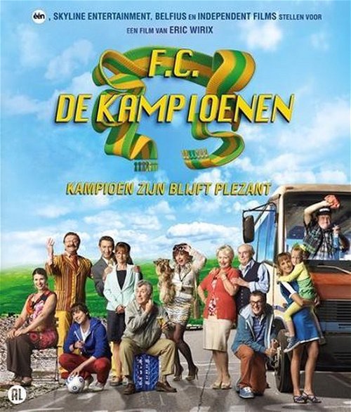 Film - Fc De Kampioenen - Kampioen Zijn Blijft Plezant (Bluray)