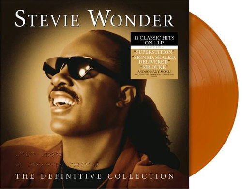 Stevie Wonder - The Definitive Collection (Orange Translucent Vinyl) - Exclusive Tony Only!  (LP)