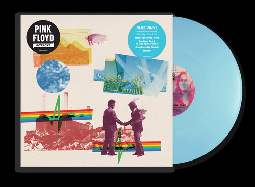 Pink Floyd - 8-Tracks (Blue Vinyl - Indie Only) (LP)