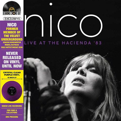 Nico  - Live At The Hacienda '83 (Purple vinyl) - RSD22 (LP)