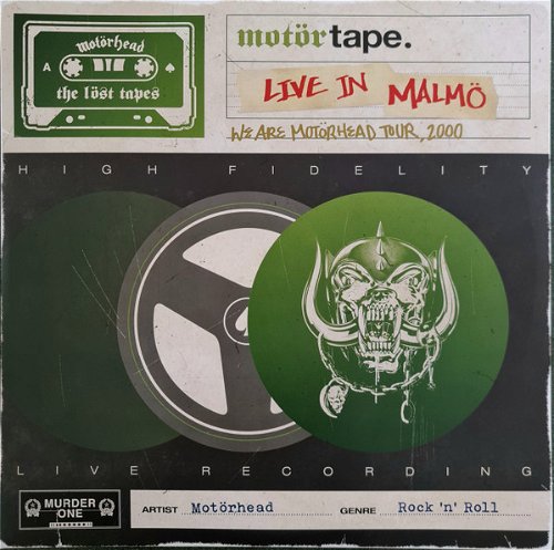 Motorhead - Lost Tapes 3: Live In Malmö 2000 (Green transparent vinyl) Black Friday 2022/Bf22 - 2LP (LP)